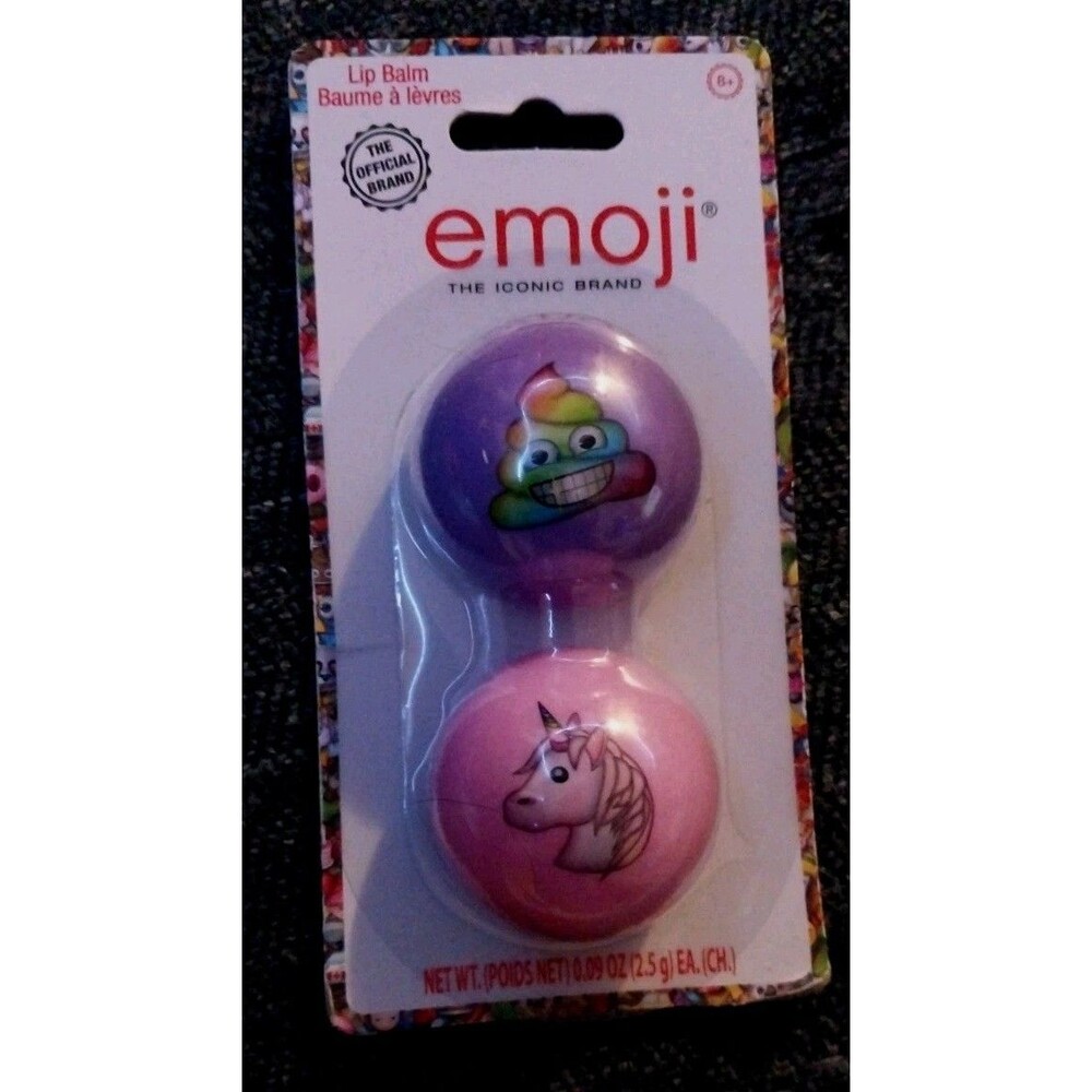 Lip Balm & Treatments 6 piece Set - Trolls, Peeps, L.O.L. Surprise, Emoji-New - Picture 6 of 12